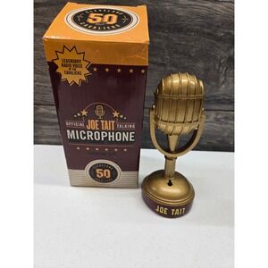 Cleveland Cavaliers Joe Tait Talking Microphone 50th Anniversary NBA Collectible